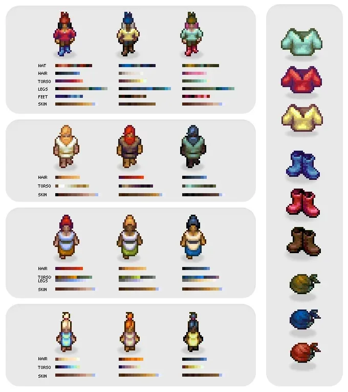 World of Anterra Character Creation: Customization & Visible Gear